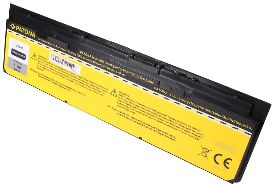 PATONA batéria pre ntb DELL LATITUDE E7240/E7250 2800mAh Li-pol 11,1V HJ8KP