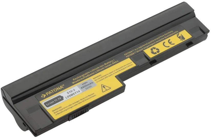 PATONA batéria pre ntb LENOVO IdeaPad S10 4400mAh Li-Ion 11,1V čierna