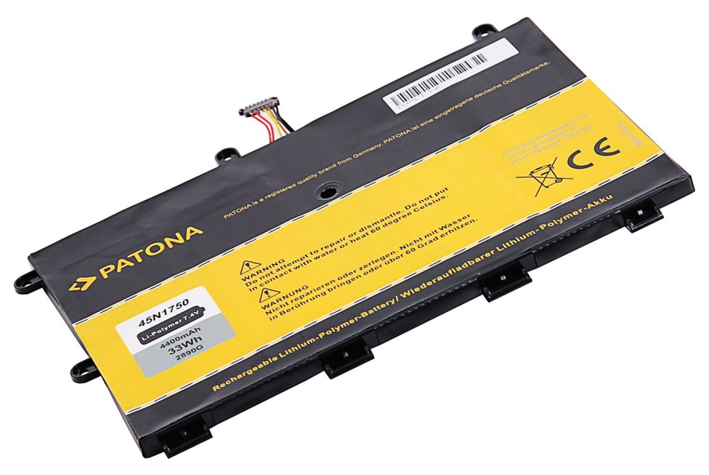 PATONA batéria pre ntb LENOVO Thinkpad Yoga 11e series 4400mAh Li-Pol 7,4V 45N1750