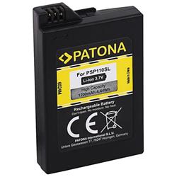 PATONA baterie pro herní konzoli Sony PSP 2000/PSP 3000 Portable 1200mAh Li-lon 3,7V PSP-S110