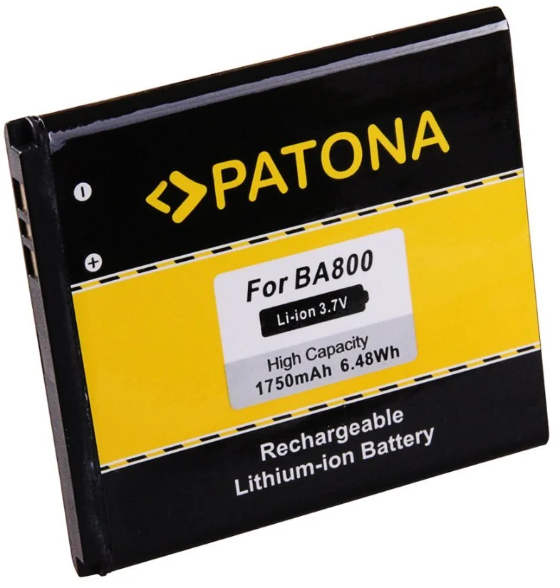 PATONA baterie pro mobilní telefon Sony Ericsson BA800 1750mAh 3,7V Li ...