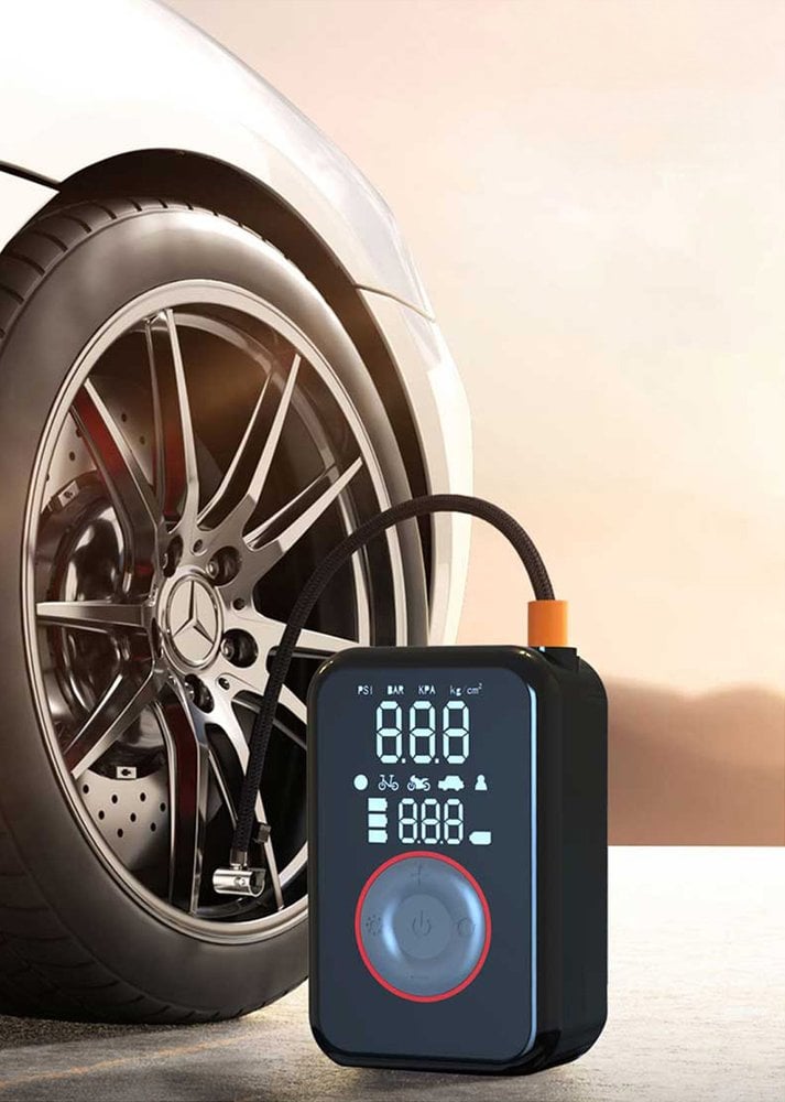 PATONA cestovný mini kompresor a powerbanka 4000mAh