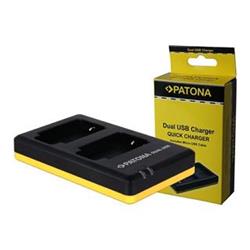 Patona Dual Quick nabíjačka akumulátora pre Panasonic BCG10E USB PT1950