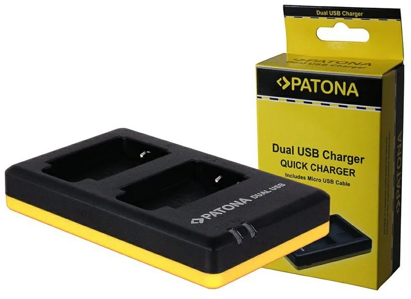PATONA Fotonabíjačka Dual Quick Panasonic BCG10E USB