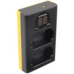 PATONA Fuji NP-W235 Dual LCD Photo Charger - USB pre X-T4