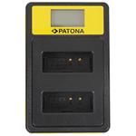 PATONA nabíječka Foto Dual Canon LP-E12 s LCD,USB