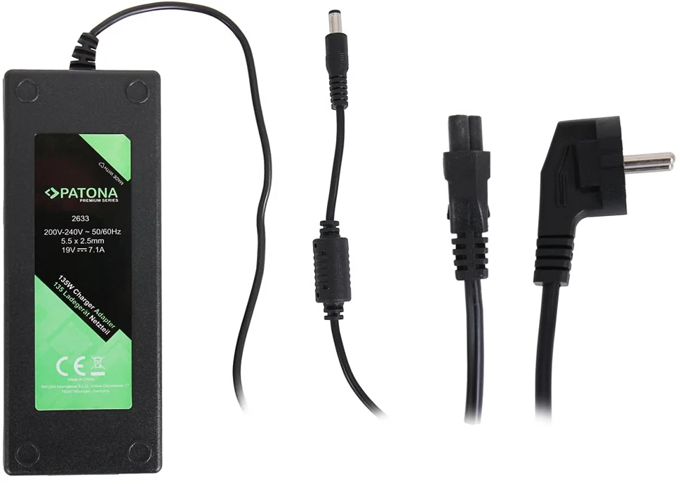 PATONA napájecí adaptér k ntb 19V/7,1A 135W konektor 5,5x2,5mm ASUS PREMIUM
