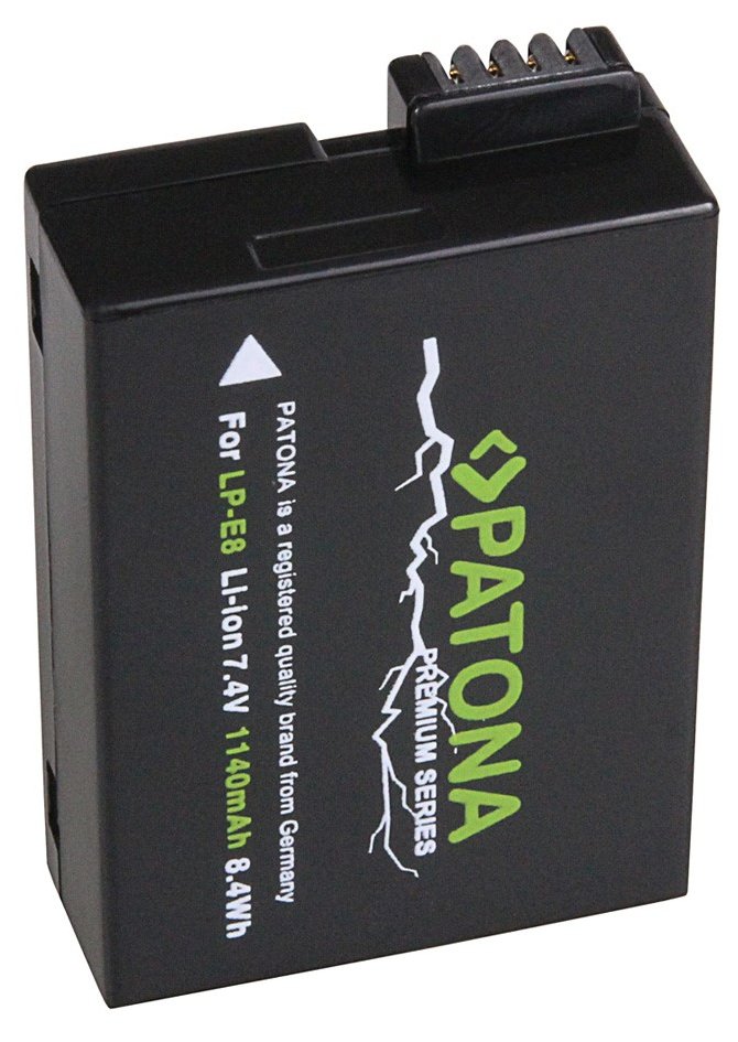 Patona Premium PT1136 - Canon LP-E8 1120mAh Li-Ion