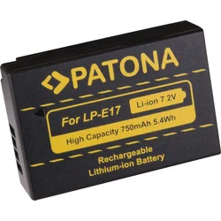 Patona PT1250 - Canon LP-E17 750mAh Li-Ion