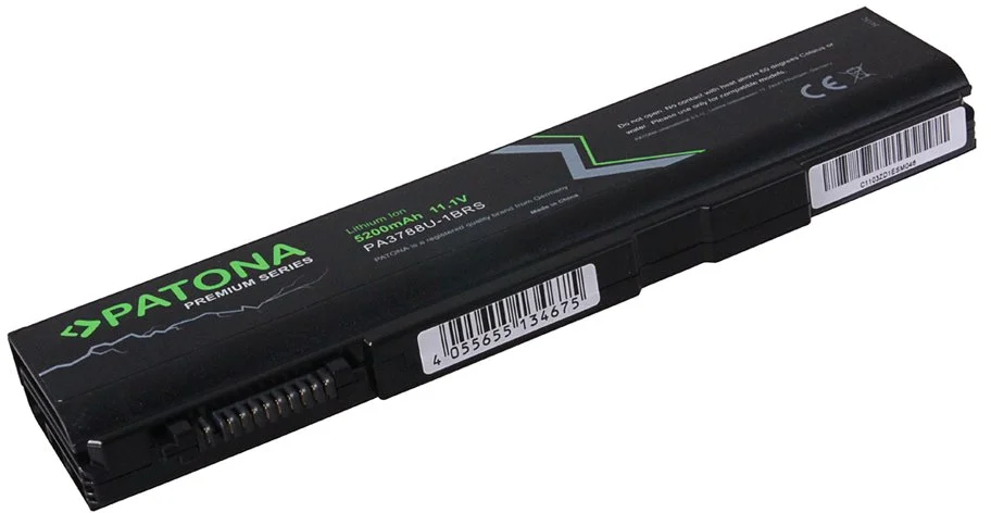 Patona PT2413 - TOSHIBA SATELLITE PA3788 5200MAH LI-ION 10,8V PREMIUM