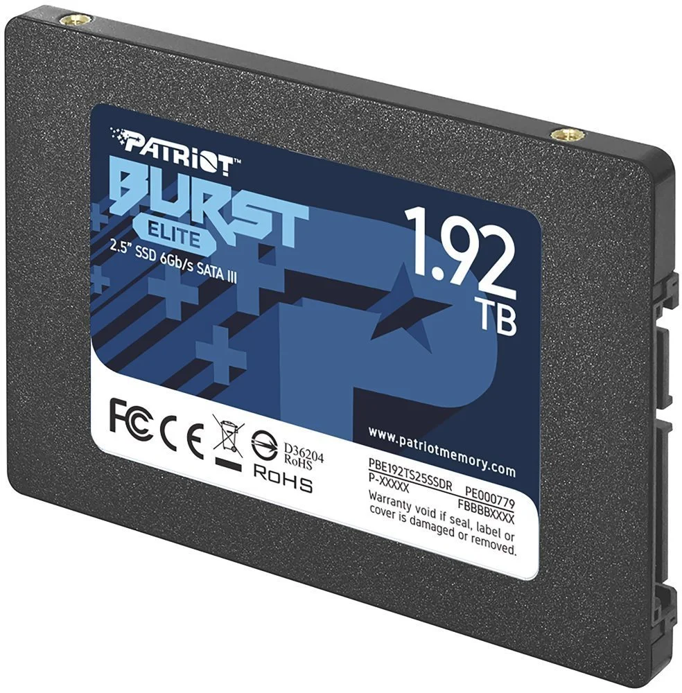Patriot Burst Elite 2.5" SATA SSD 1.92TB PBE192TS25SSDR