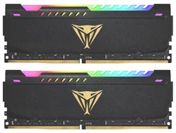 PATRIOT Viper Steel RGB DDR4 64GB (2x32GB) 3600MHz PVSR464G360C0K