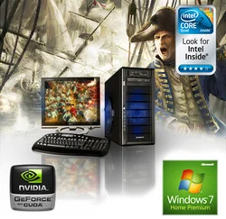 PC BARBONE REBEL TOTAL RS Intel QUAD Q8300/4GB-DDR3/1TB/GTX460/DVDRW/Linux