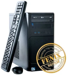 PC BARBONE W FENIX Bronze - Intel Celeron G550/2GB/250GB/DVDRW/Windows 8 PRO