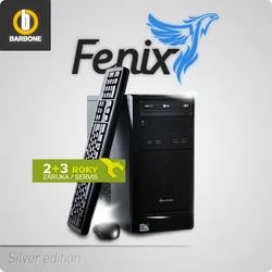 PC BARBONE W FENIX Silver - Intel Pentium G2020/4GB/500GB/DVDRW/Windows 7 Home Premium