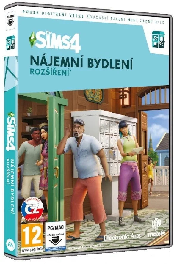 PC The Sims 4 Nájomné bývanie