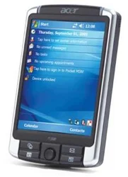 PDA Acer n310, 3,7"Samsung 300MHz,128+64MB,BT,SD-IO,WM5