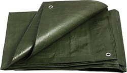 PE plachta zakrývací 6x10m 100g/m2 zelená
