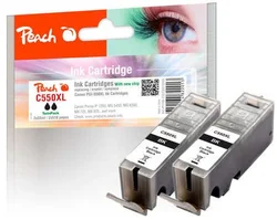 Peach C550XL TwinPack čierna kompatibilný s Canon PGI-550 319165