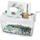 Peach Cross Cut Hand Shredder PS300-21