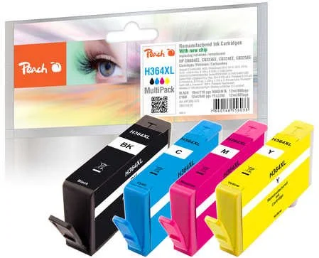 Peach H364XL Combi Pack kompatibilný s HP No. 364XL (PI300-370) 315510