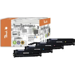 PEACH kompatibilní toner HP No 207X MultiPack, bk, c, m, y, 1x3150, 3x2450 výnos