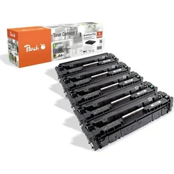 PEACH kompatibilný toner HP č. 415X MultiPack Plus, 2xbk, c, m, y, výťažnosť 2x 7500, 3x 6000