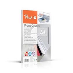 Peach PB100-06 přední desky 0.18mm A4 průhledné 510013 - Vázací stroje
