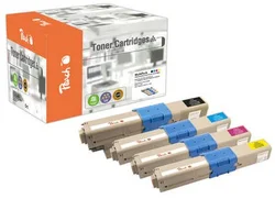 Peach toner CombiPack kompatibilní s OKI C310/510