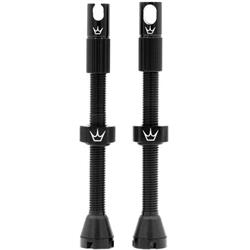 PEATY'S X CHRIS KING (MK2) BLACK TUBELESS VALVES 60MM 