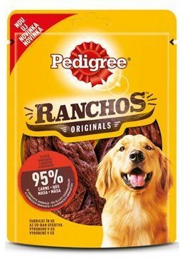 Pedigree pochoutka Ranchos hovězí 70g