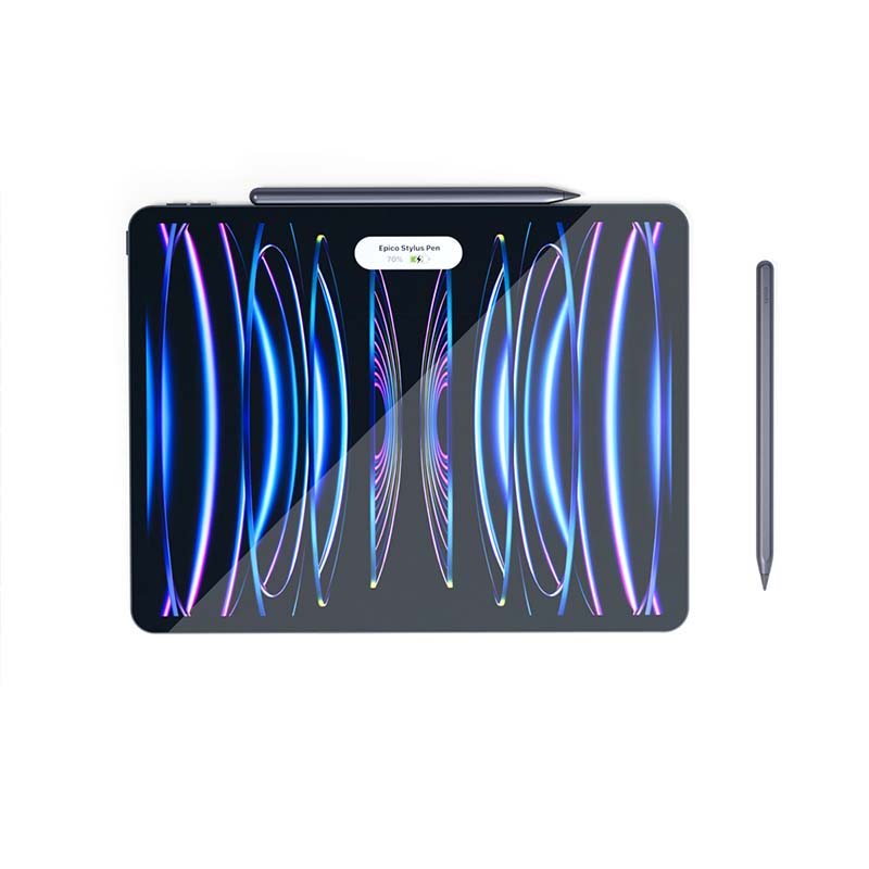 Pero Epico Stylus Pen s magnetickým bezdrôtovým nabíjaním - vesmírne sivé