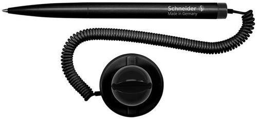 Pero SCHNEIDER so stojanom na pero "Klick-Fix Pen", čierne