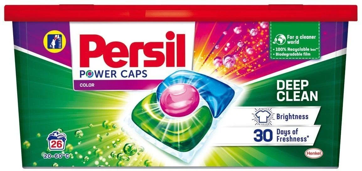 Persil prací kapsle Power-Caps Deep Clean Color 26 ks