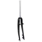 Pevná vidlica FORCE Trekking 1 1/8'' AHEAD carbon lesk