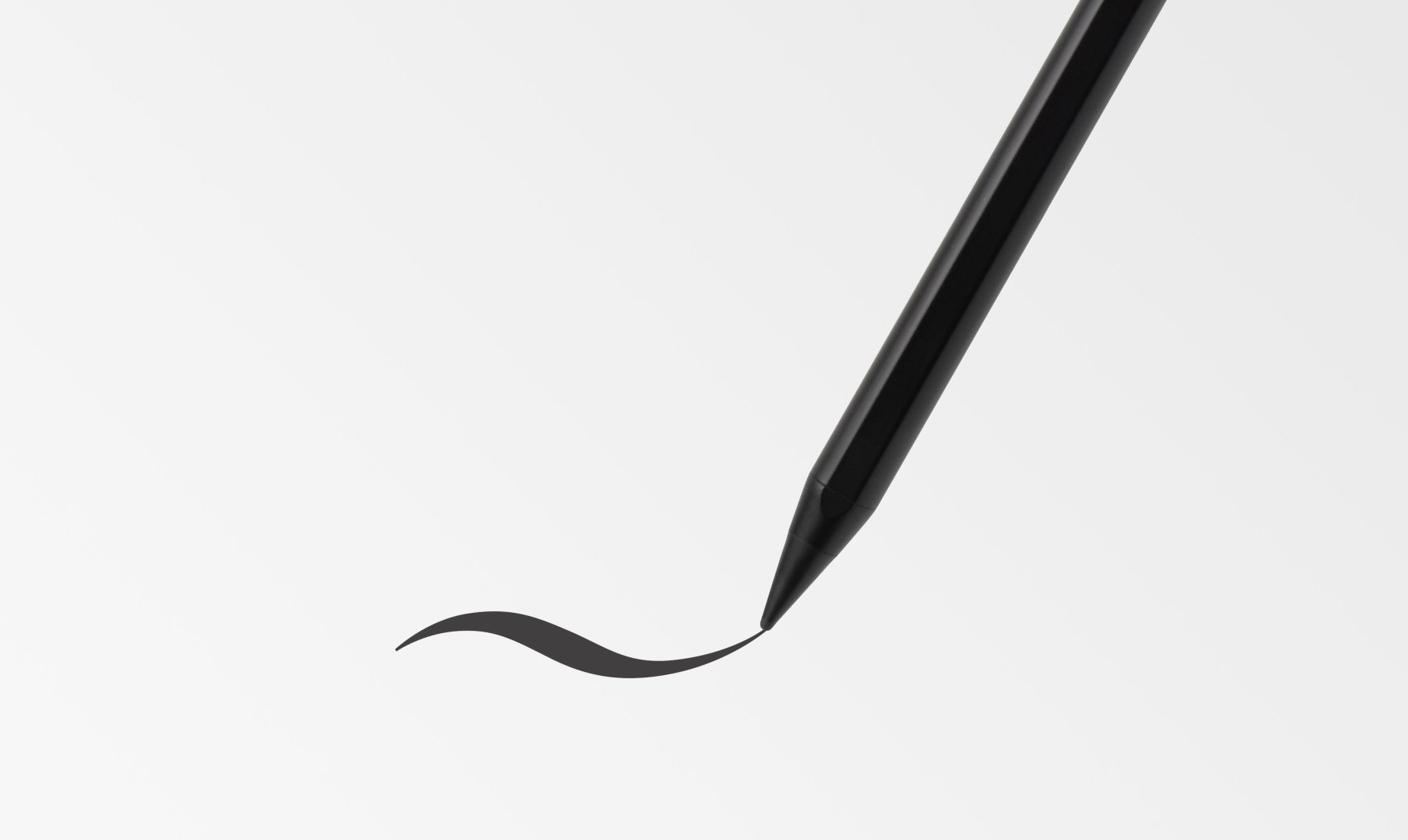 Pevný aktívny stylus Grafitová farba, čierna