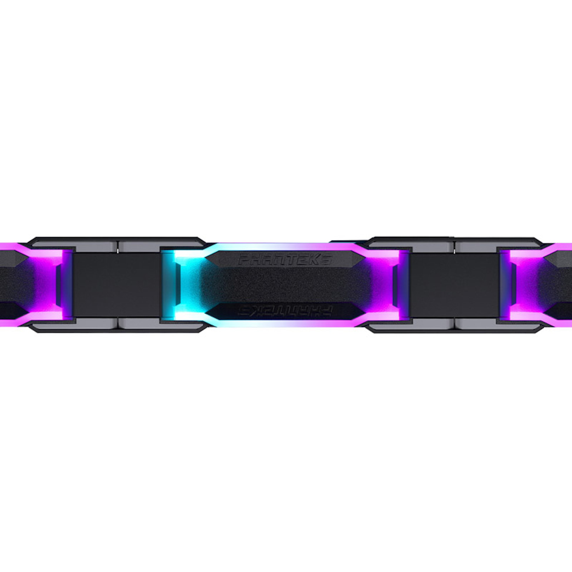 PHANTEKS D30 PWM Reverse D-RGB 120mm ventilátor, 3ks, černý