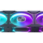 PHANTEKS D30 PWM Reverse D-RGB 120mm ventilátor, černý