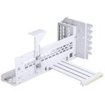 Phanteks Premium Vertical GPU Bracket + PCIe 4.0 x16 Riser Cable, DRGB - 220 mm, white