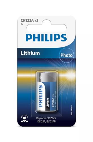 PHILIPS CR123A/01B Minicells Baterie