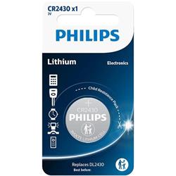  PHILIPS CR2430/00B Minicells Baterie, Lithium 