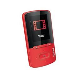 Philips GoGear Vibe  4GB FM červený
