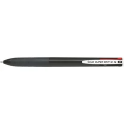 PILOT Štvorfarebné pero "Super Grip G", čierne BPKGG-35M-B
