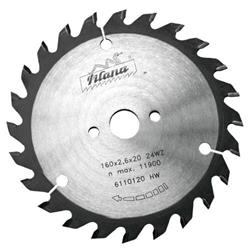 Pilový kotúč SK 91 WZ, O 160 x 2,6 x 20 mm, 12 zubov, ručný, PILANA
