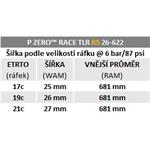 Pirelli P ZERO Race RS TLR 26-622, SpeedCORE, SmartEVO2, 120tpi, čierna