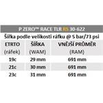Pirelli P ZERO Race RS TLR 30-622, SpeedCORE, SmartEVO2, 120tpi, čierna