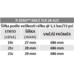 Pirelli P ZERO Race TLR Colour Edition 28-622, SPEEDCore, SmartEVO, biela