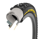 Pirelli Scorpion Race Enduro M, 27,5 x 2,5, DualWALL, 60 tpi, SmartEVO DH, žltá