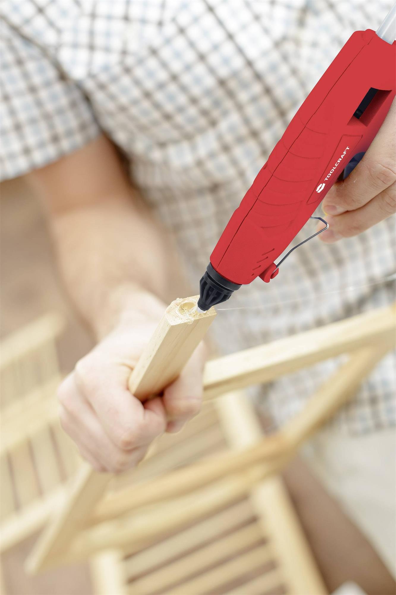 Pištoľ na tavné lepidlo Toolcraft TC-HKP-11 11 mm 25 W 230 V