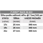 Plášť Pirelli P ZERO Race Colour Edition, 26 - 622, TechBELT, 127 tpi, SmartEVO, Red